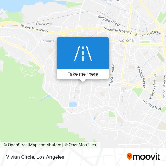 Mapa de Vivian Circle
