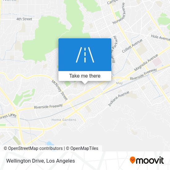 Mapa de Wellington Drive