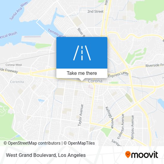 Mapa de West Grand Boulevard