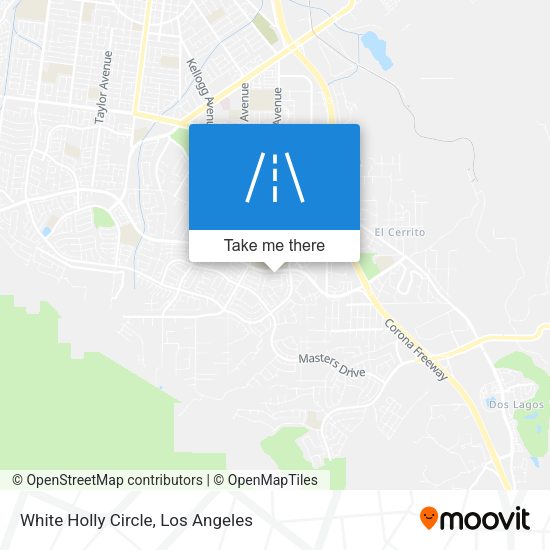 White Holly Circle map