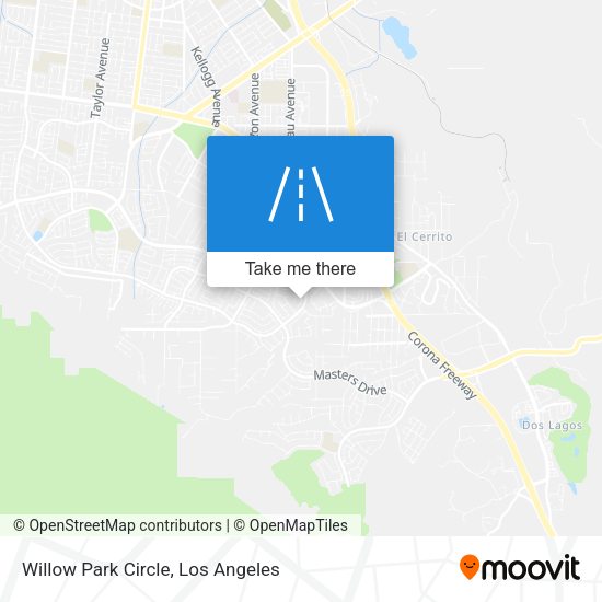 Willow Park Circle map