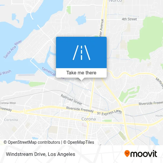 Windstream Drive map