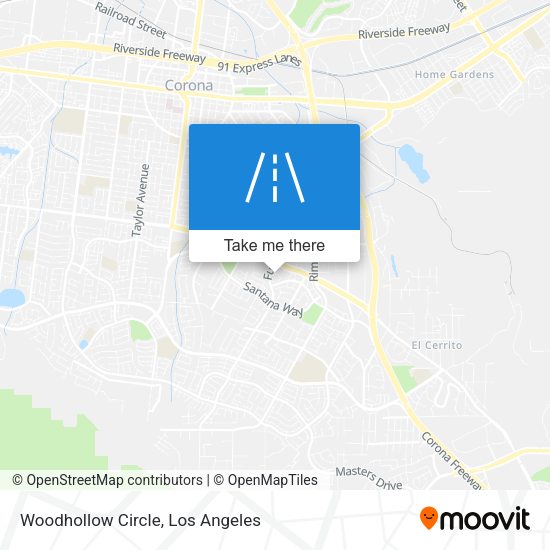 Woodhollow Circle map