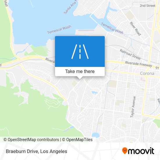 Braeburn Drive map