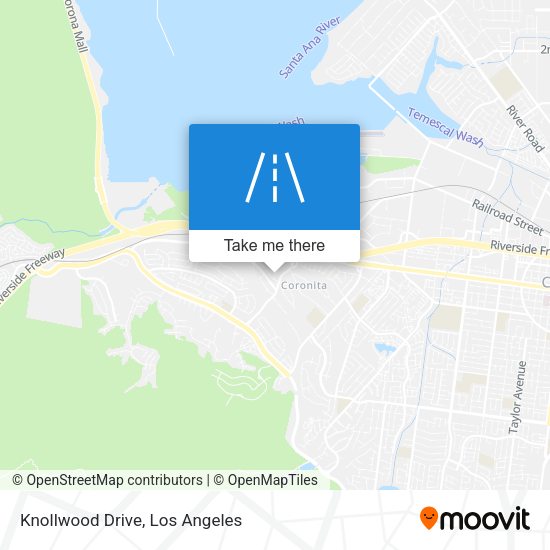 Mapa de Knollwood Drive