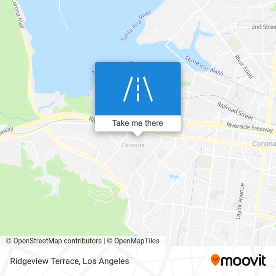 Ridgeview Terrace map