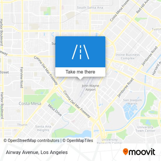 Airway Avenue map