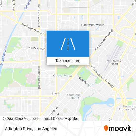Mapa de Arlington Drive
