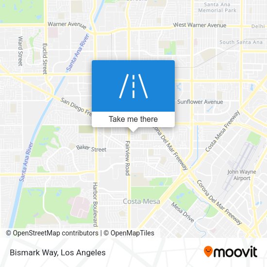 Mapa de Bismark Way