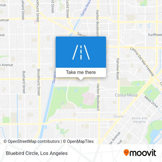 Mapa de Bluebird Circle