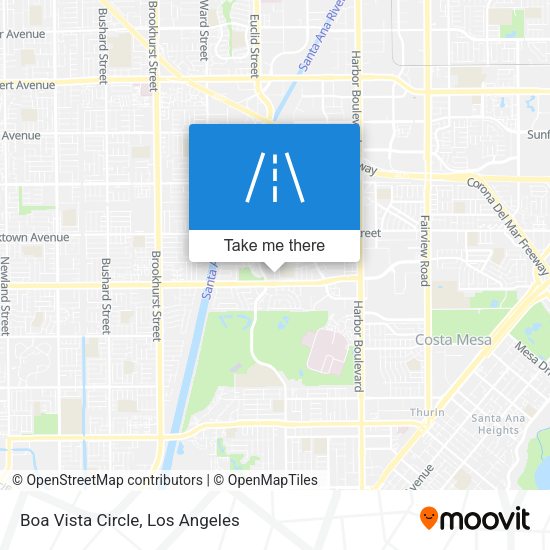 Boa Vista Circle map