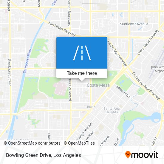 Bowling Green Drive map