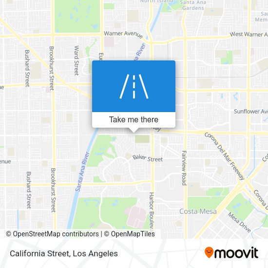 Mapa de California Street