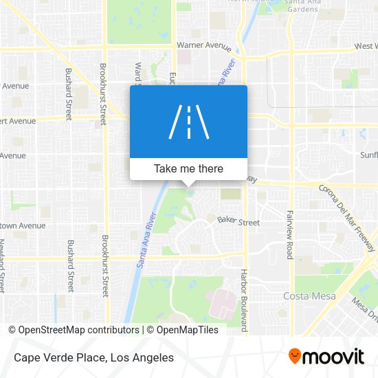 Cape Verde Place map