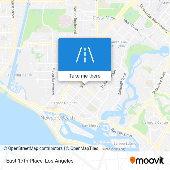 Mapa de East 17th Place