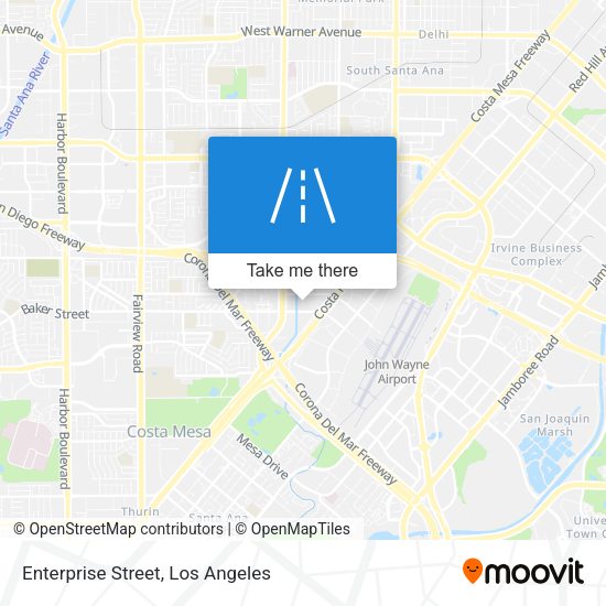 Enterprise Street map
