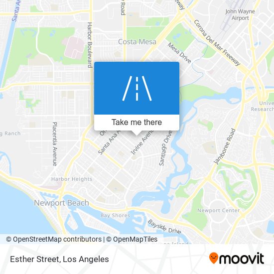 Mapa de Esther Street