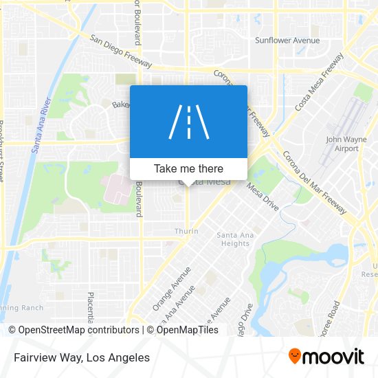 Mapa de Fairview Way