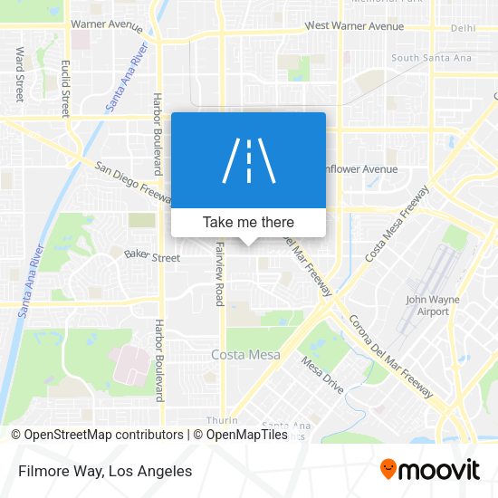 Mapa de Filmore Way