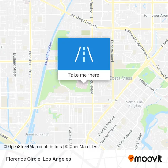 Florence Circle map