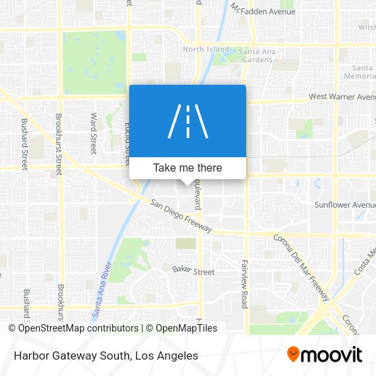 Harbor Gateway South map