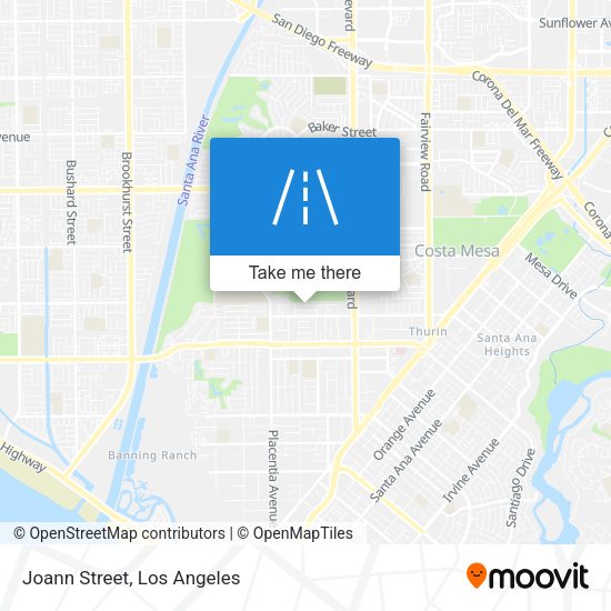 Mapa de Joann Street