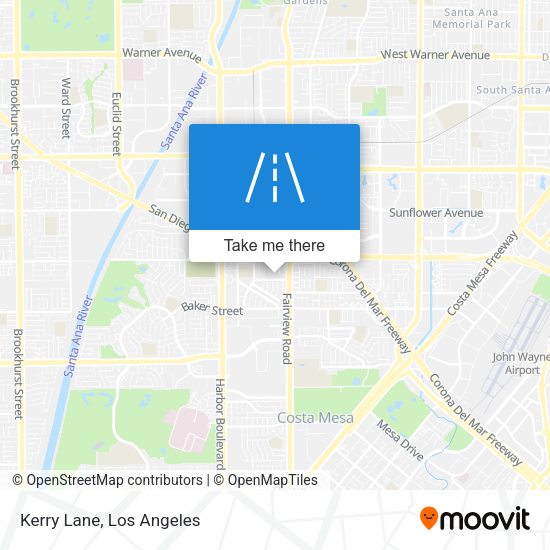 Mapa de Kerry Lane