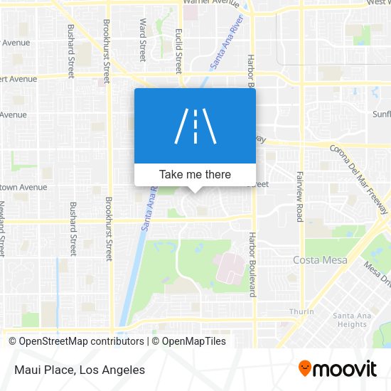 Mapa de Maui Place