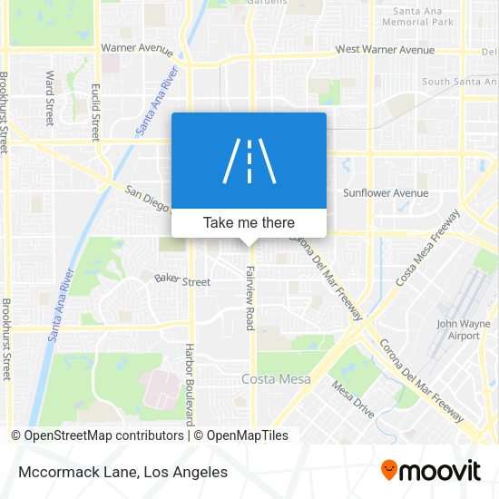 Mccormack Lane map