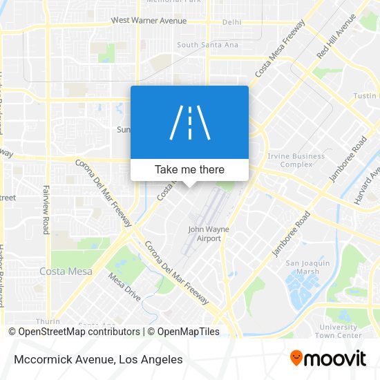 Mccormick Avenue map