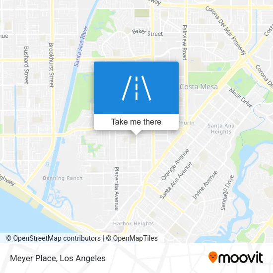 Meyer Place map