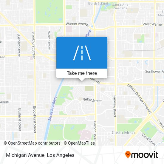 Mapa de Michigan Avenue