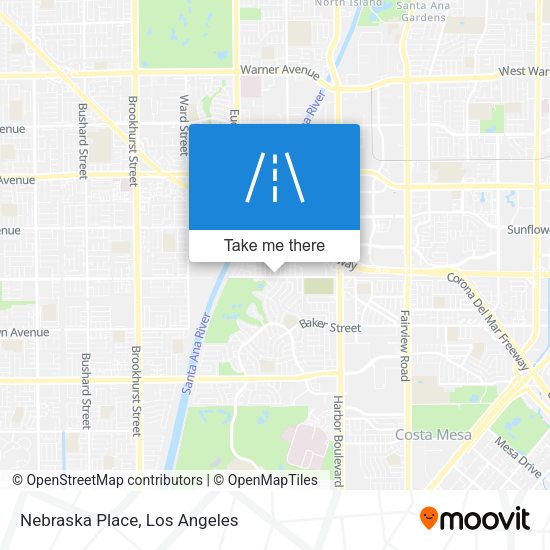 Mapa de Nebraska Place