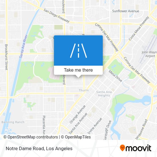 Notre Dame Road map
