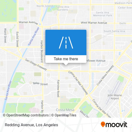 Mapa de Redding Avenue