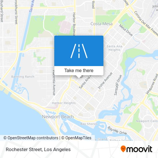 Rochester Street map