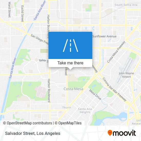 Mapa de Salvador Street