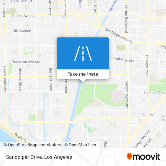 Mapa de Sandpiper Drive