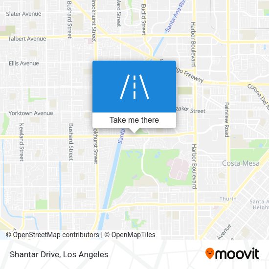 Mapa de Shantar Drive