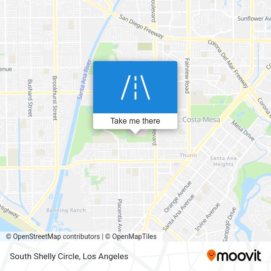 South Shelly Circle map