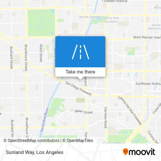 Sunland Way map