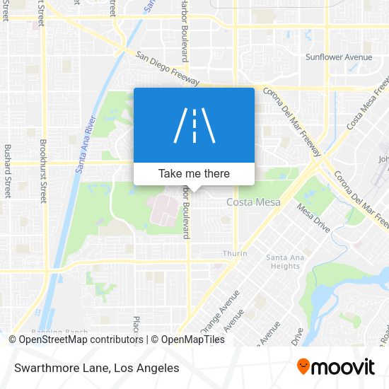 Mapa de Swarthmore Lane