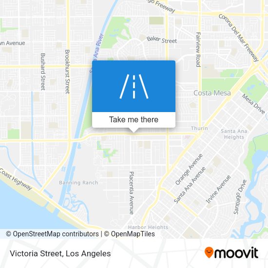 Mapa de Victoria Street