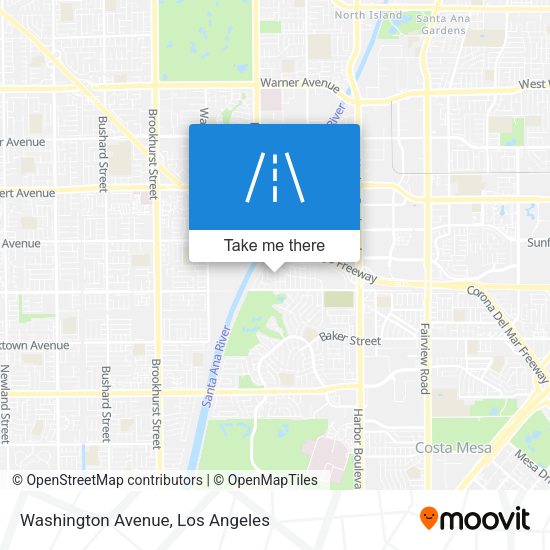 Mapa de Washington Avenue