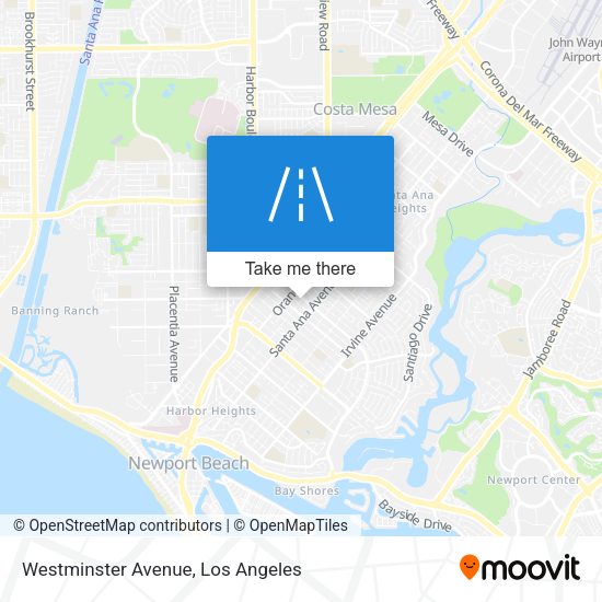 Westminster Avenue map