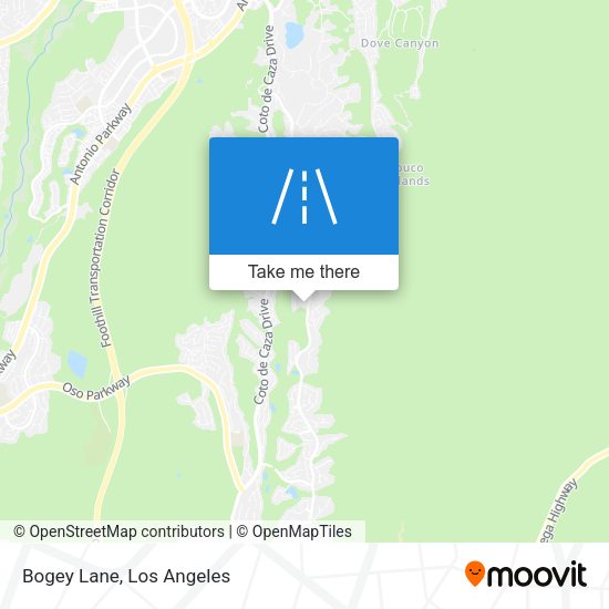 Mapa de Bogey Lane