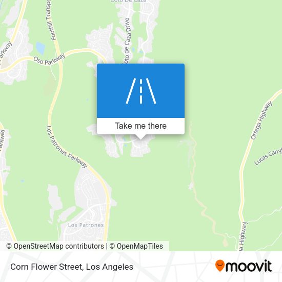Corn Flower Street map