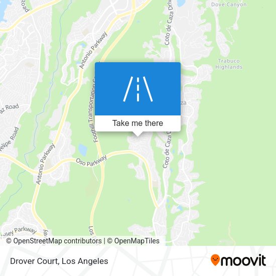 Mapa de Drover Court