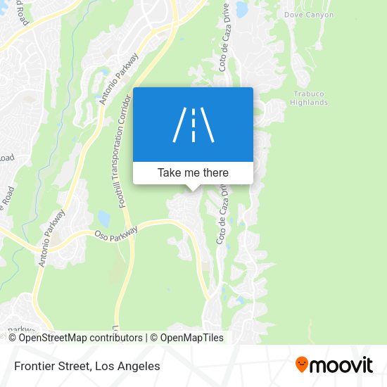Mapa de Frontier Street