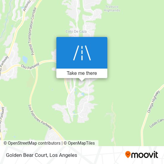 Mapa de Golden Bear Court